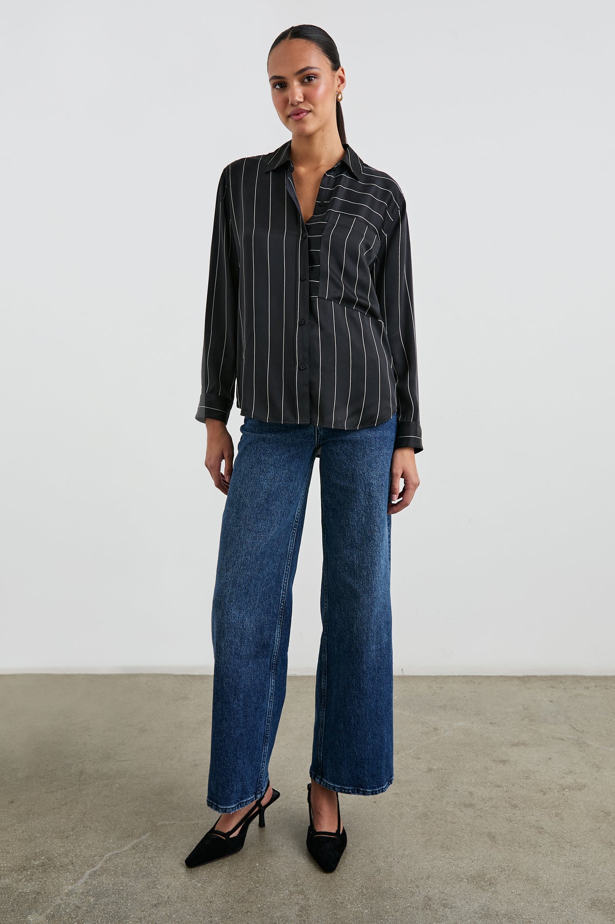 Spencer Shirt - Ink Stripe