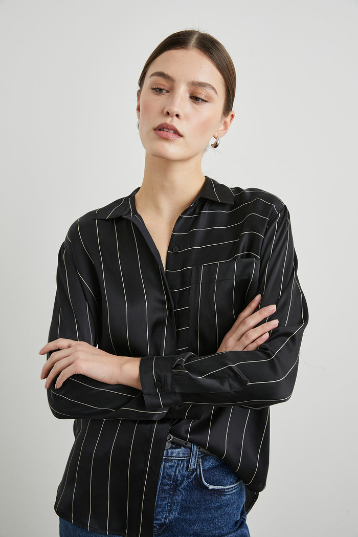 Spencer Shirt - Ink Stripe