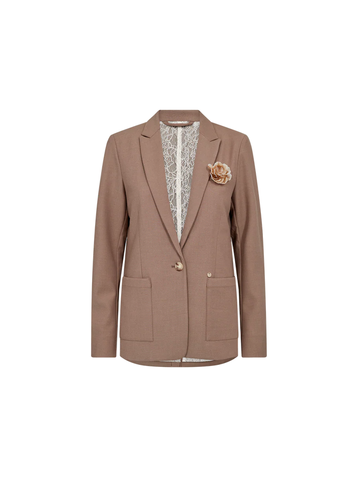 Phebs Polly Blazer - Coffee Quartz