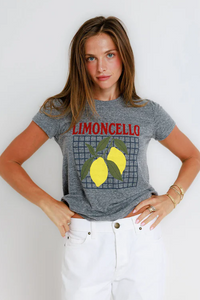 Limoncello Everyday Tee - Heather Grey