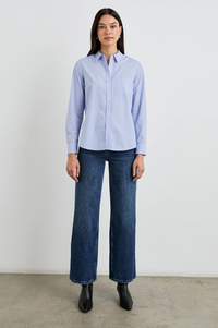 Stina Shirt - Oxford White Stripe