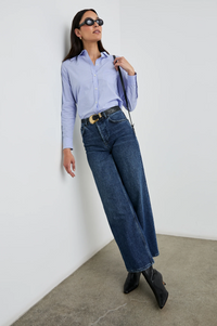 Stina Shirt - Oxford White Stripe