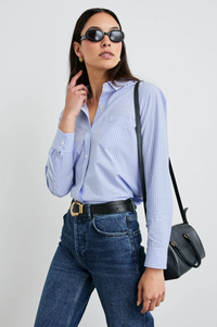 Stina Shirt - Oxford White Stripe