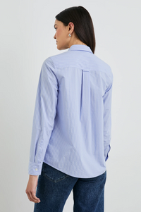 Stina Shirt - Oxford White Stripe