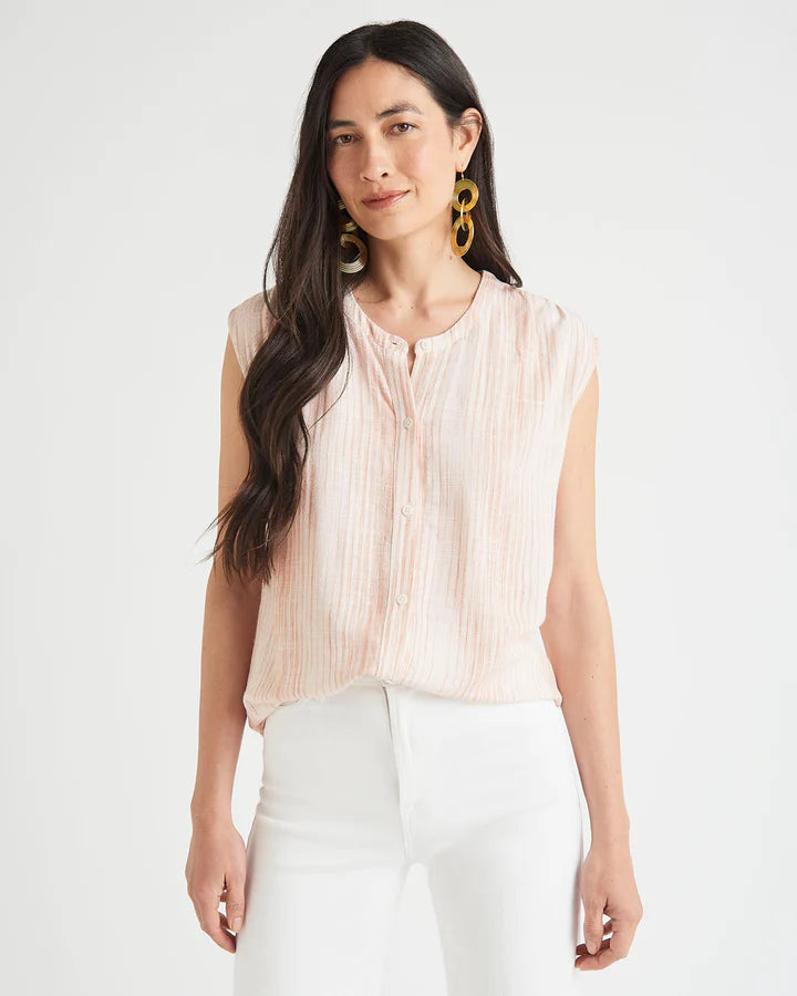 Lola Top - Rouge Stripe