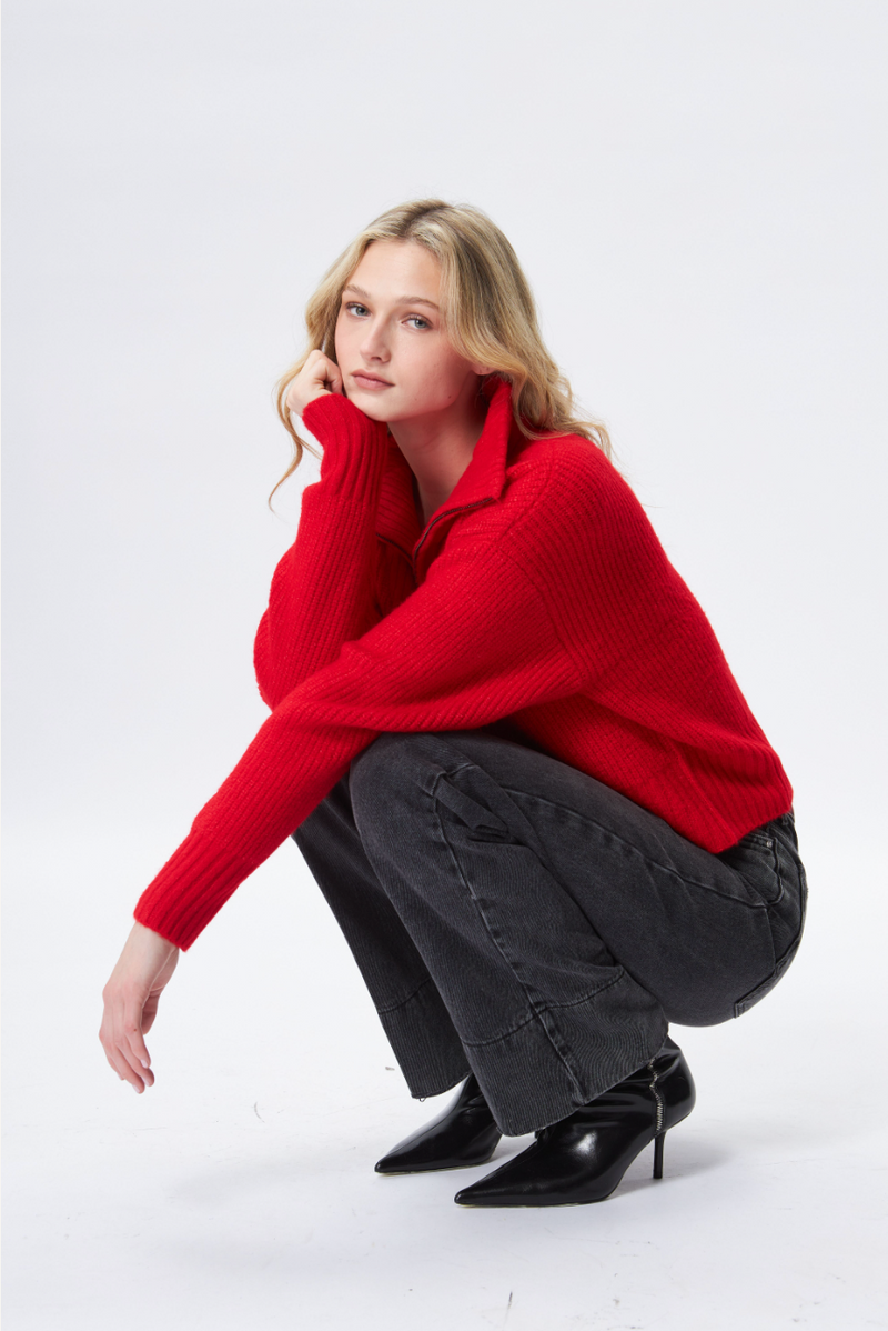 Atlas Sweater - Maraschino