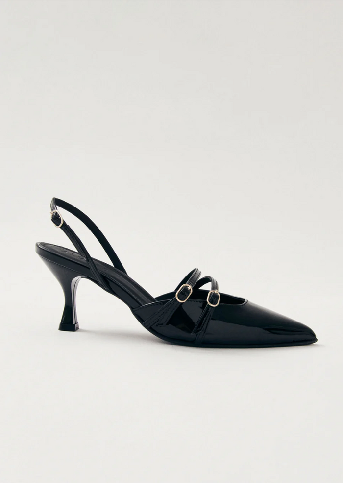 Joelle Pumps - Black Leather