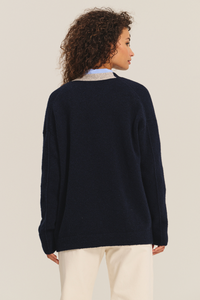 Cameron Sweater - Navy
