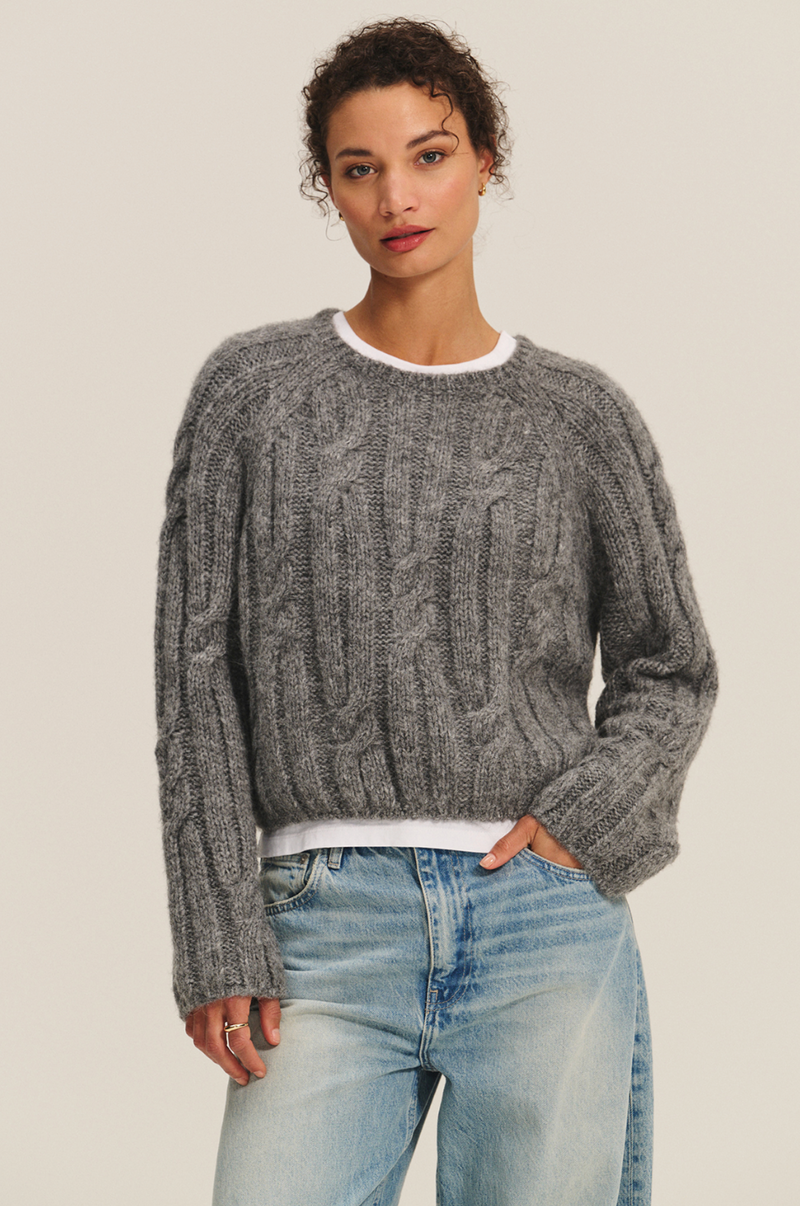 Marina Sweater - Heather Grey
