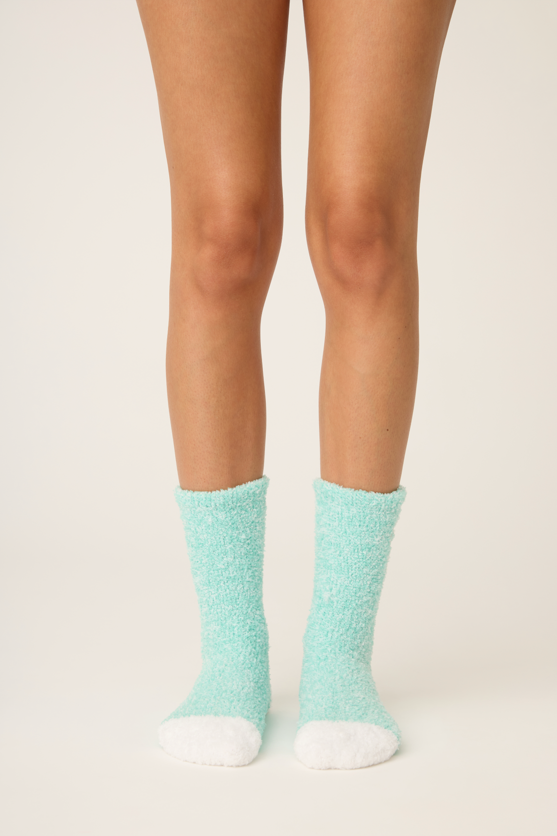 Tini Time Cozy Crew With Grip - Teal