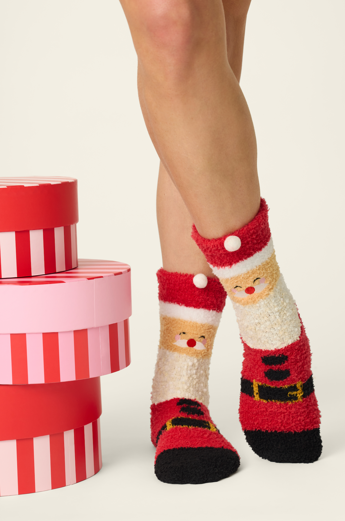 Cozy Crew - Classic Santa - Red