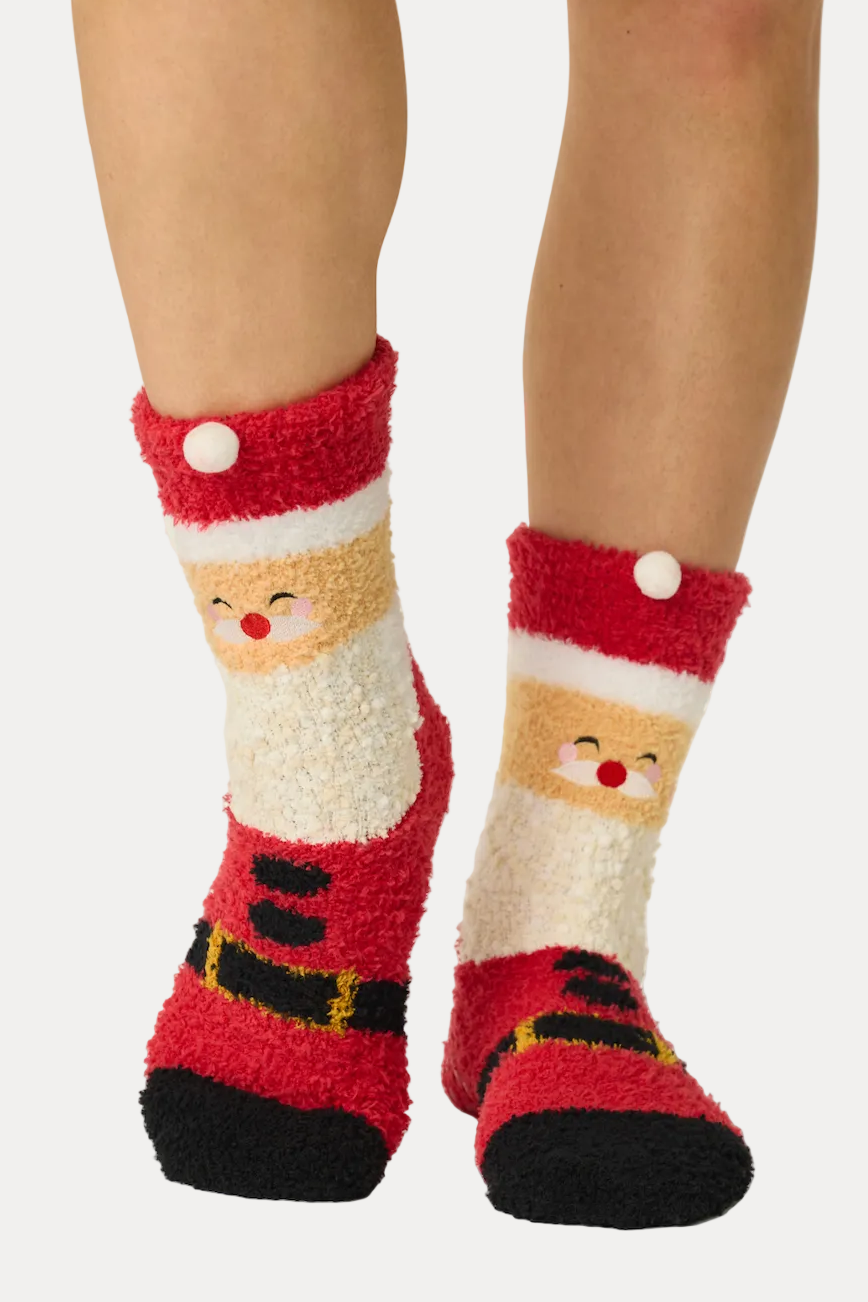 Cozy Crew - Classic Santa - Red