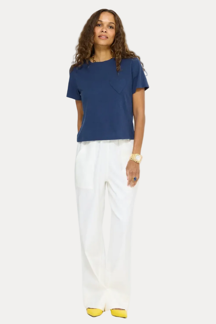 Slub Tee - Indigo Blue
