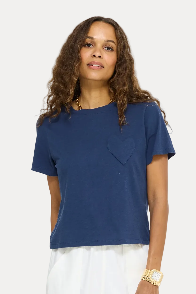Slub Tee - Indigo Blue