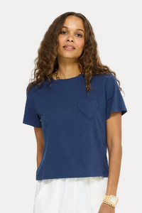 Slub Tee - Indigo Blue
