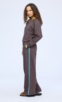 Super Soft Fleece Shrunken Sweatshirt - Cocoa