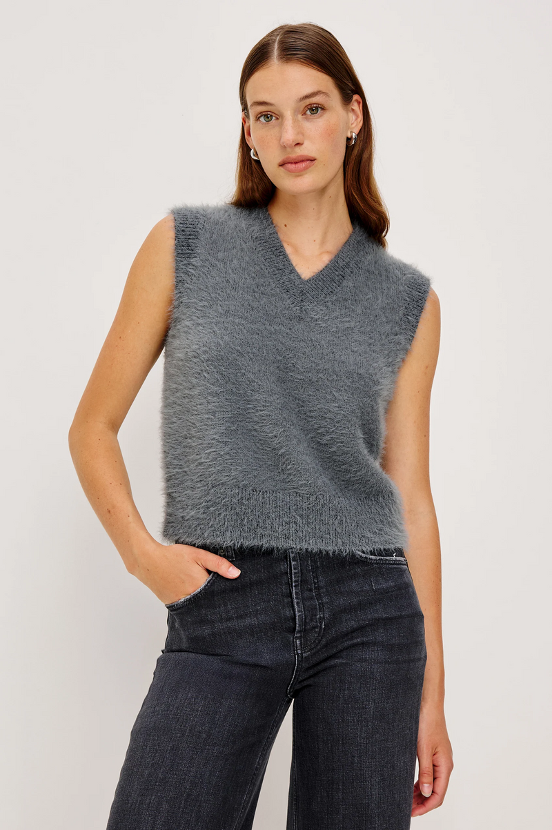 Talli Vest - Heather Charcoal