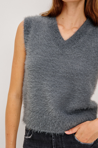 Talli Vest - Heather Charcoal