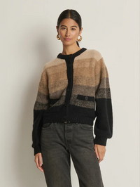 Tessa Ombre Cardigan - Macciate Ombre