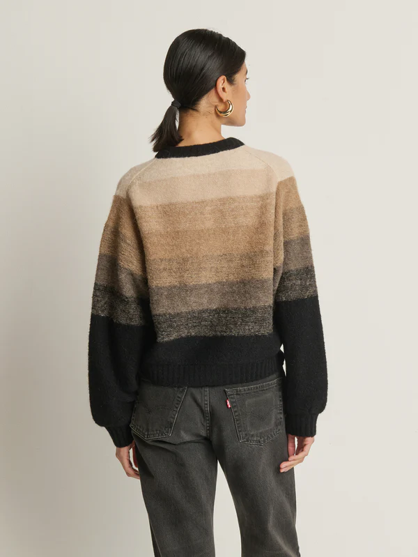 Tessa Ombre Cardigan - Macciate Ombre