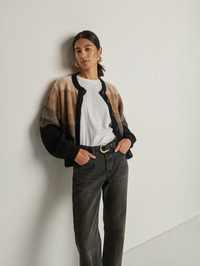 Tessa Ombre Cardigan - Macciate Ombre
