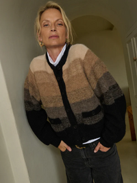 Tessa Ombre Cardigan - Macciate Ombre