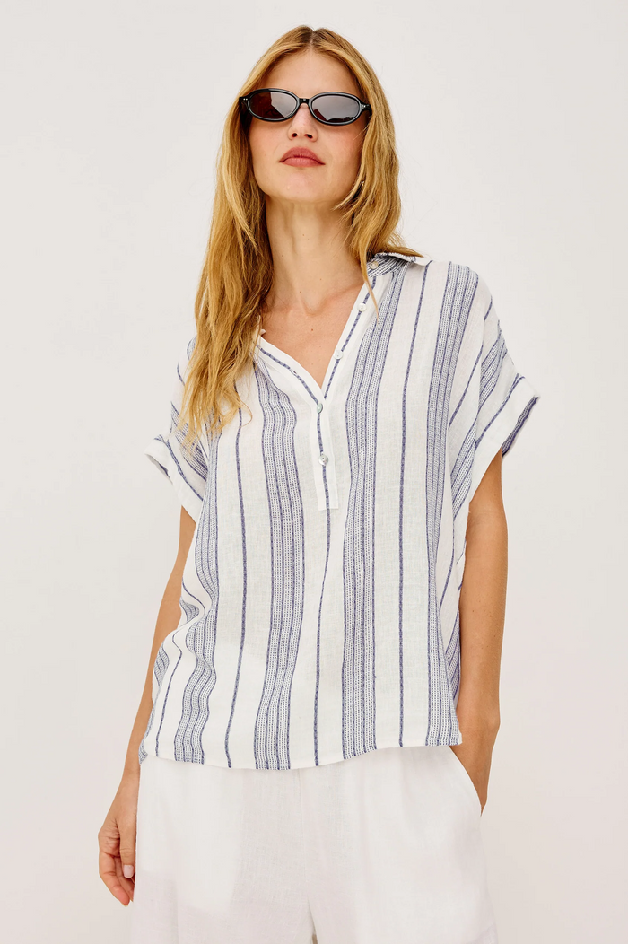 Tuscany Top - Salino Stripe