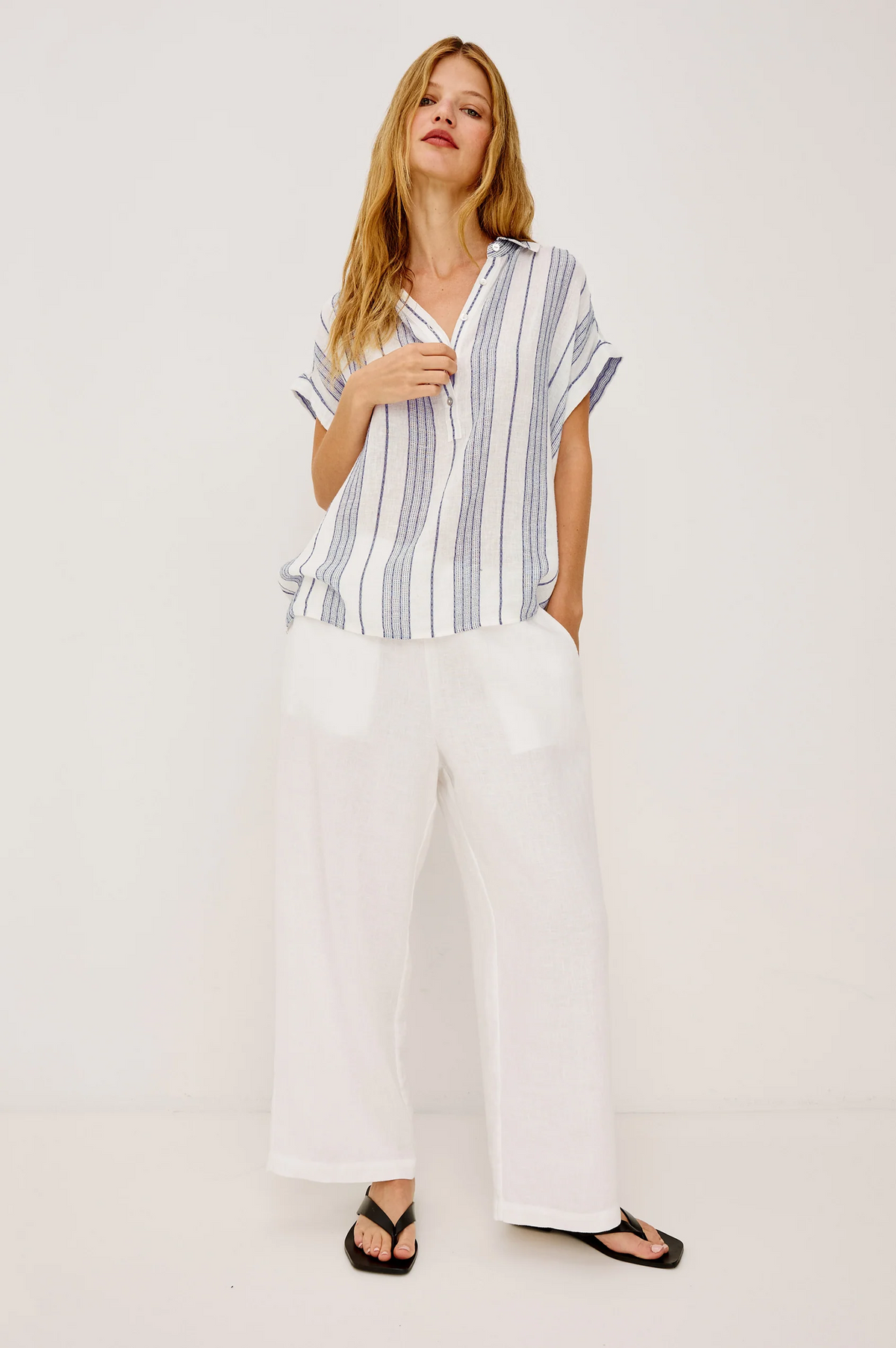 Tuscany Top - Salino Stripe