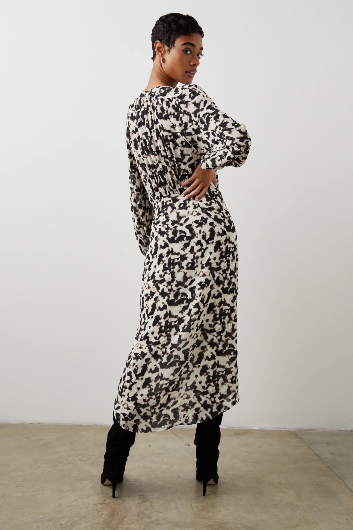 Black And White Cheetah Long Sleeve Dress Mabel Dress In Cheetah Jersey By Proenza Schouler White Black And White Cheetah Long Sleeve Dress Mabel Dress In Cheetah Jersey By Proenza Schouler White