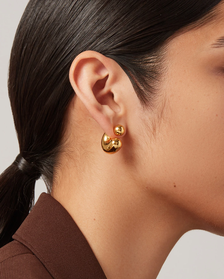 Tome Hoops Medium - Gold
