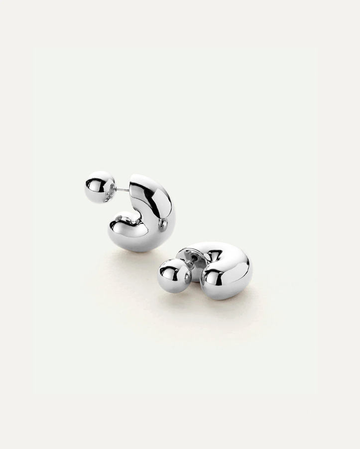 Tome Hoops Medium - Silver