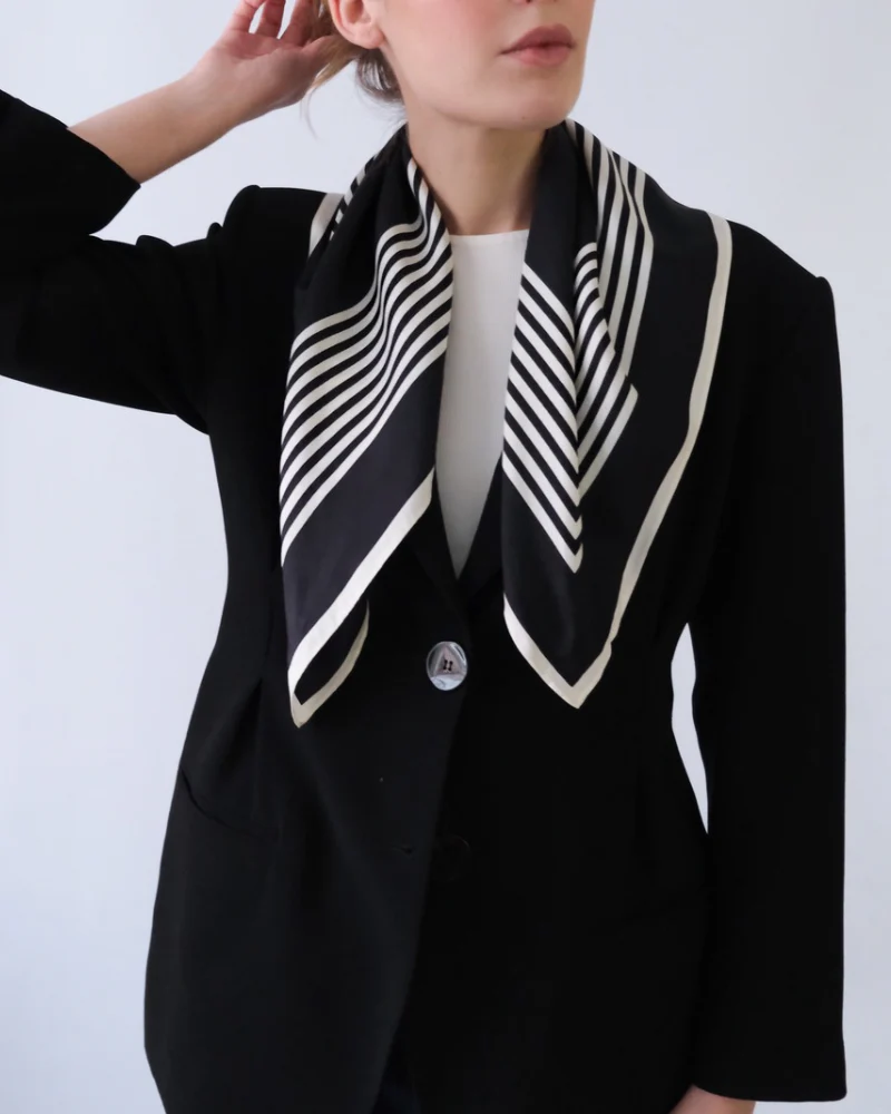 No 2 - Black & Cream