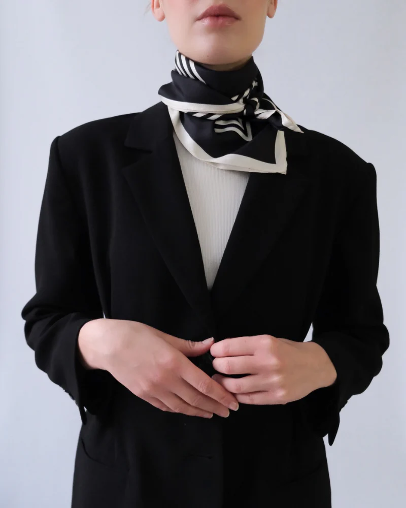 No 2 - Black & Cream
