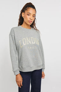 Varsity Sweatshirt - London Glitter