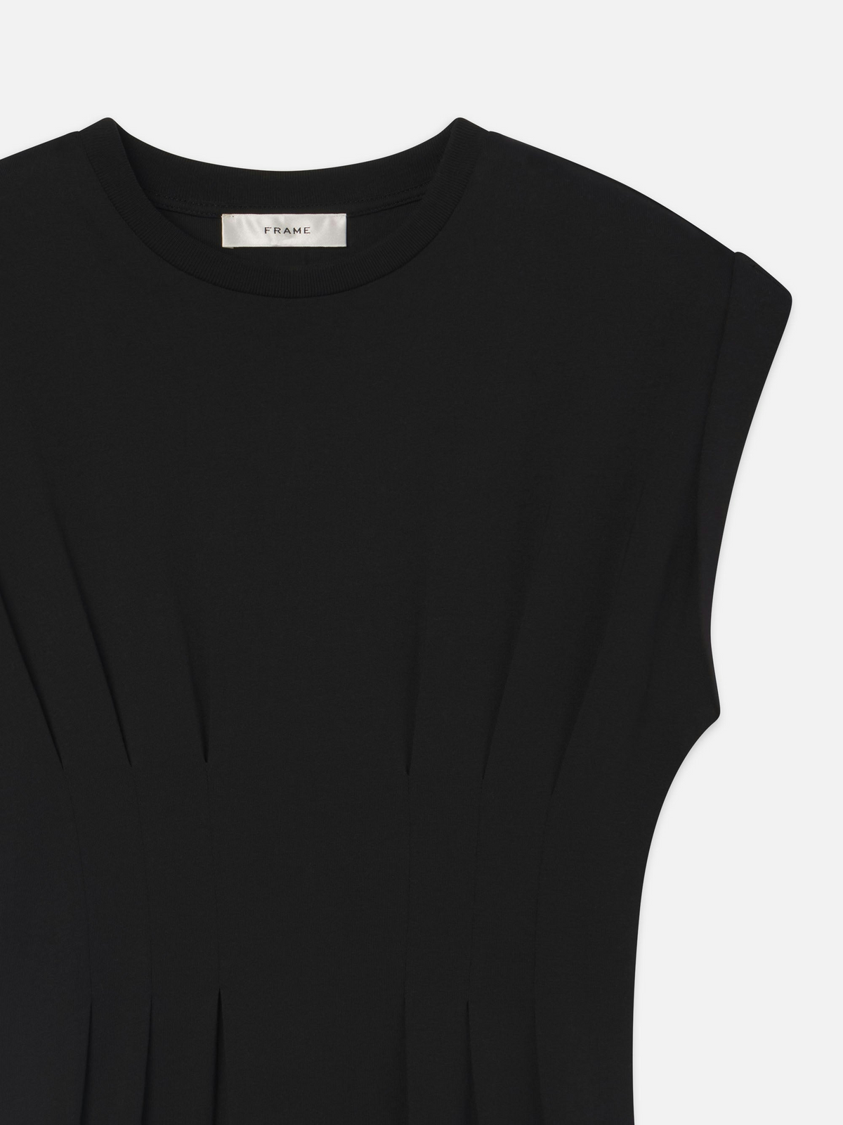 The Jersey Nipped Dress - Black The Jersey Nipped Dress - Black