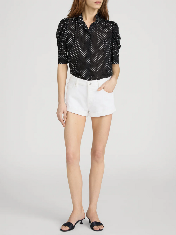 The Gillian Top - Black Multi