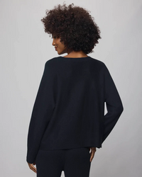 Georgie Cashblend Pullover - Black