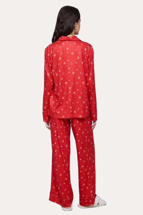 Flora PillowSoft Sleep Set - Red Reindeer