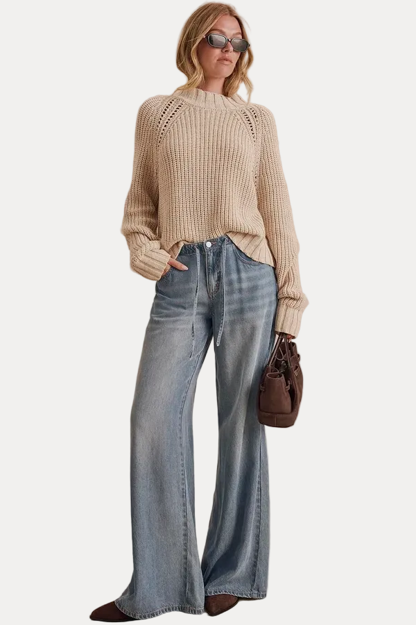 Cassidy Sweater - Wheat Heather