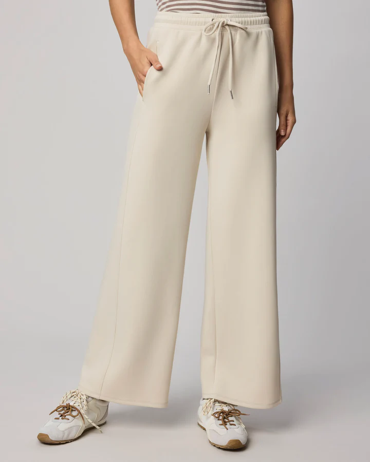 Scubasoft Wide Leg Pant - Pale Oak