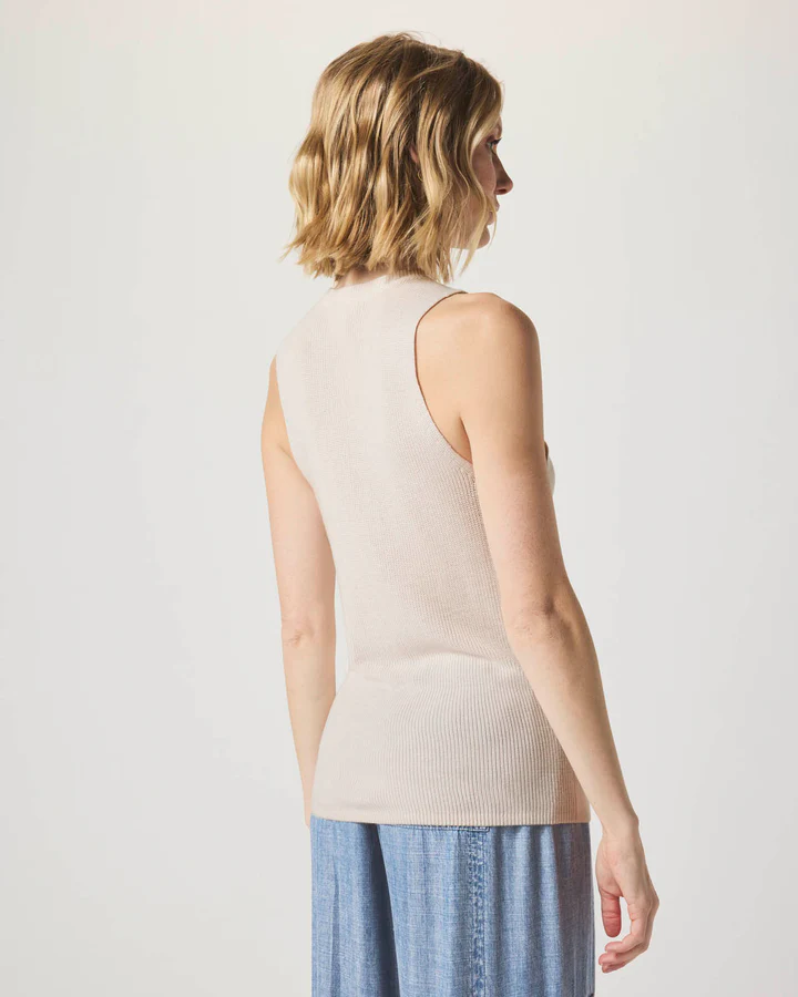 Bobbie Sweater Tank - Moonstone