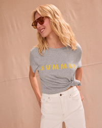 Boxy Graphic Tee - Summer