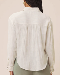 Jaylei Stripe Button Down - Pale Oak Multi