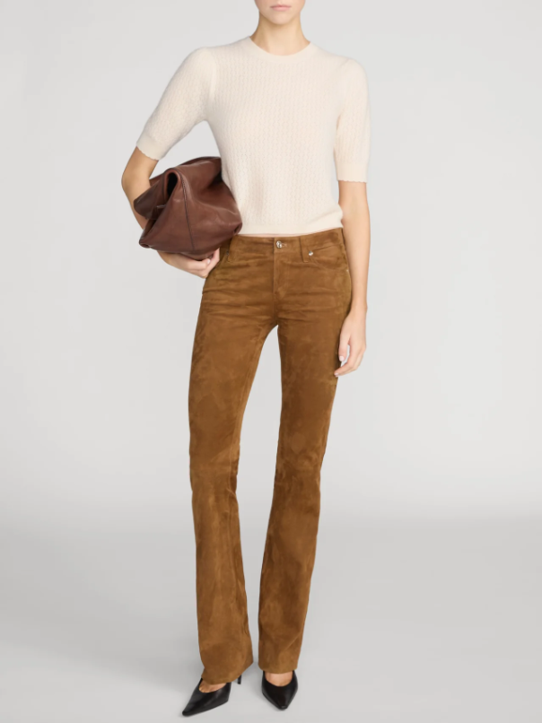 The Gathered Honeycomb Sweater - Cream