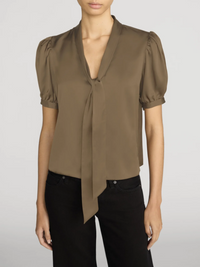The Sonnet Blouse - Moss