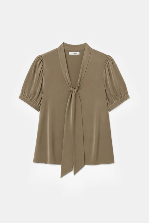 The Sonnet Blouse - Moss