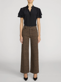 The Silk Arcadia Top - Black