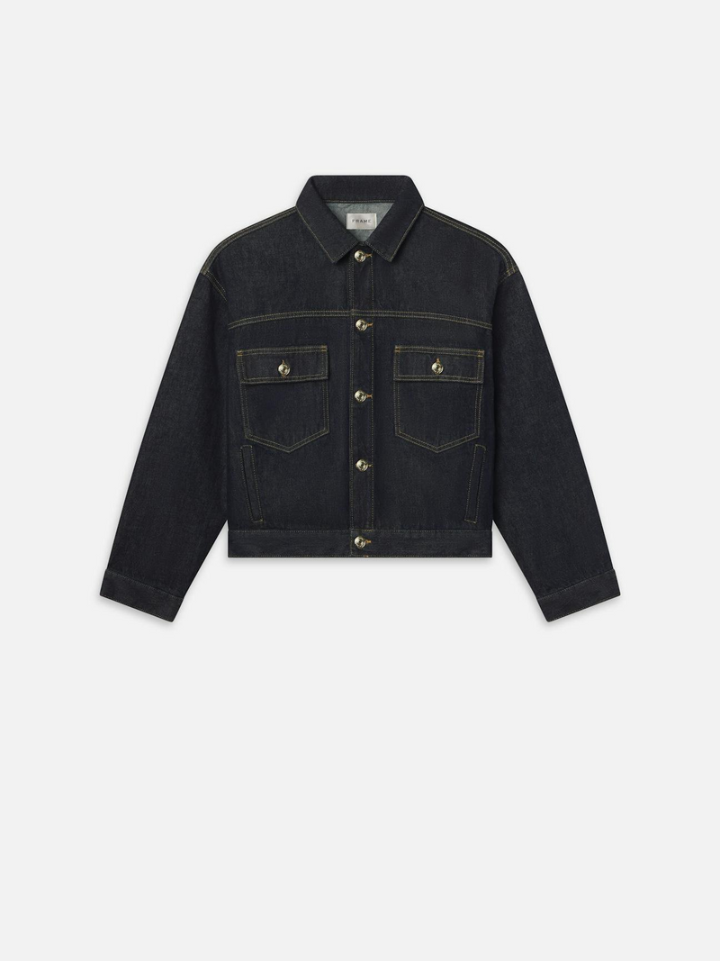 The Boxy Jacket - Rinse