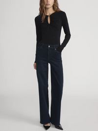 The Keyhole Top - Black