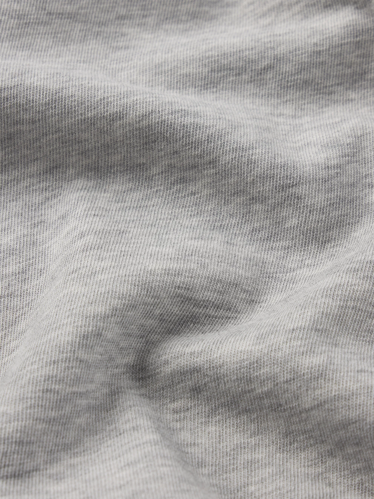 The Heather Boxy Tee - Heather Grey